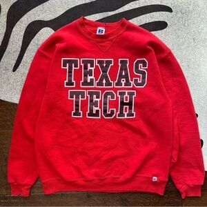 Vintage Texas Tech Russell Crewneck